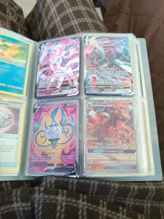Lote Cartas Pokémon V, GX, VMAX  Sin él album