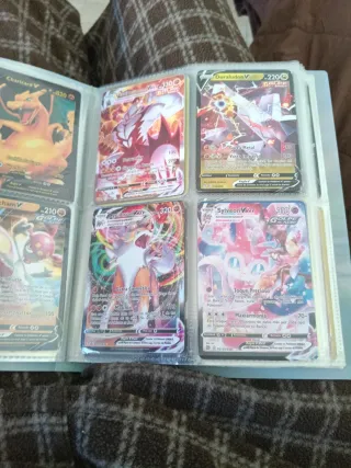 Lote Cartas Pokémon V, GX, VMAX  Sin él album