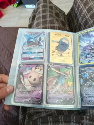 Lote Cartas Pokémon V, GX, VMAX  Sin él album