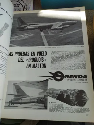 Revistas Interavia encuadernadas
