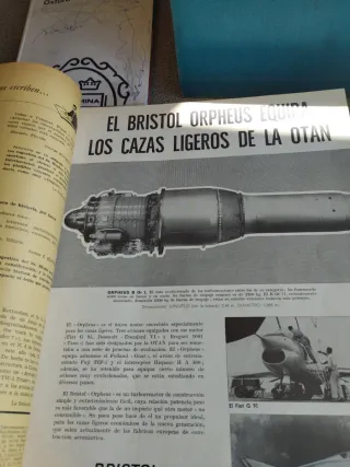 Revistas Interavia encuadernadas