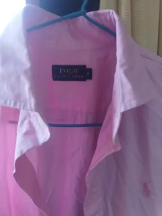 Polo Ralph Lauren Camisa Rosa Talla S