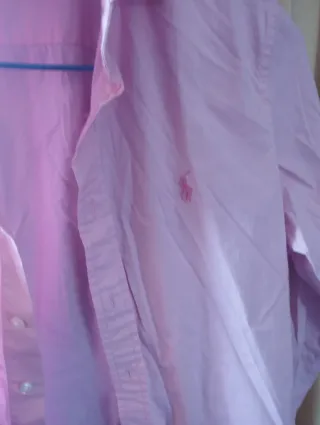 Polo Ralph Lauren Camisa Rosa Talla S