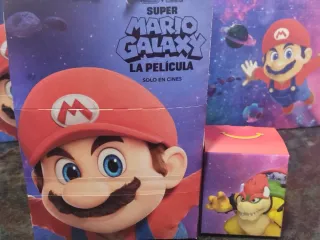 Caja Happy Meal Super Mario Galaxy