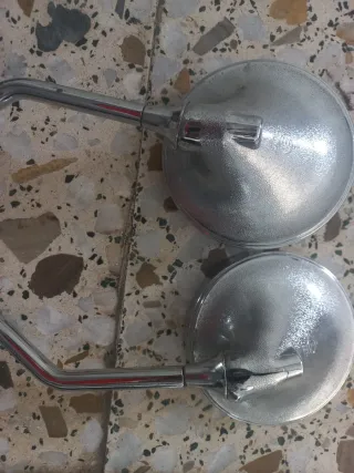 Retrovisores Moto Plata (2 unidades)