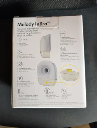 Medela Melody InBra Sacaleches Portátil