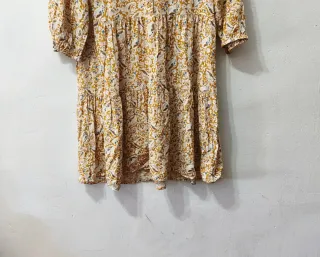 Vestido crema y beige Object mujer Talla 38