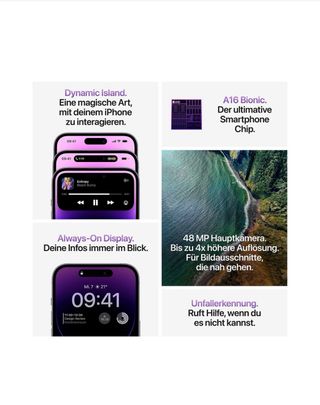 iPhone 14 Pro 128GB + protector pantalla y funda