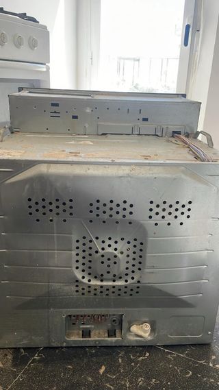 Horno y placa de cocina