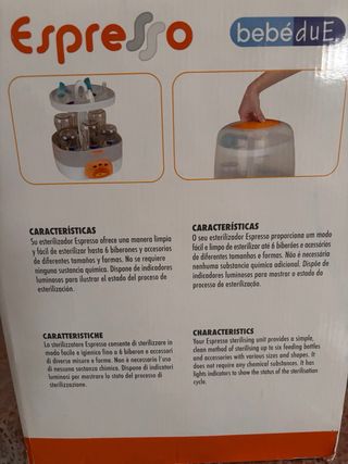 Esterilizador Bebedue Espresso