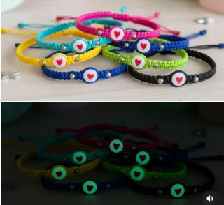 Braccialetti Luminosi Fatti a Mano