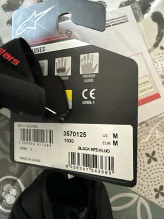 Guantes Alpinestars SP X 1 Talla M y L