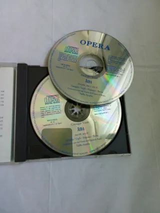 Opera Aida 2 CD Giuseppe Verdi Fabbri Editori