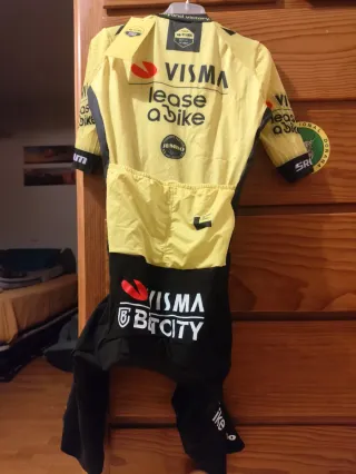 Buzo Visma Lease a Bike Oficial Talla S