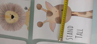 6 Láminas Lienzo Animales