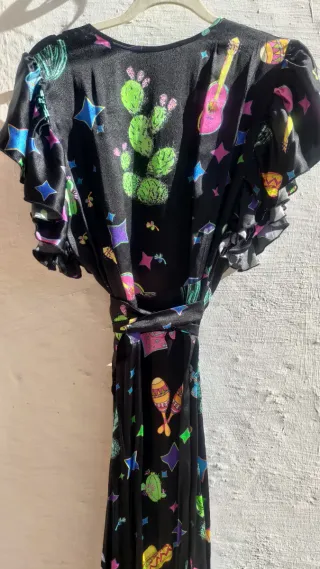 Vestido Jessie Western Seda Talla S