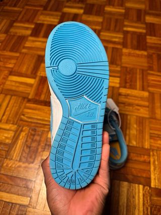 Tênis Nike SB Dunk Low Azul e Branco