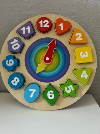 Puzzle Madera infantil animales o formas Educativo