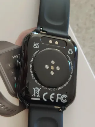 Smartwatch Fitness Tracker Nero funzione chiamate