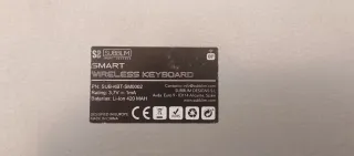 Teclado SUBBLIM Gris Bluetooth