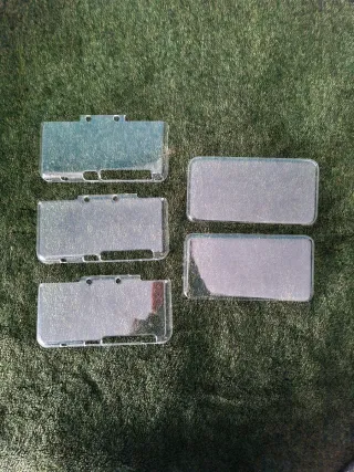 Lote 3 Carcasas Transparentes New 2DS XL