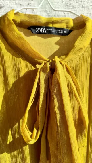Vestido Zara Amarillo