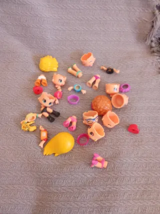 30 Piezas Pinypon Accesorios Muñecas