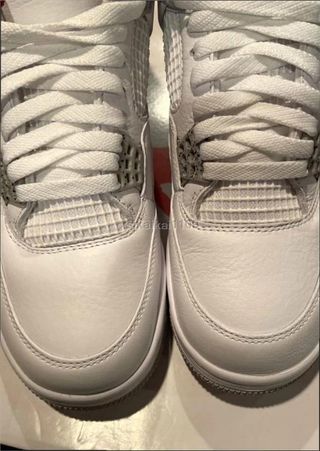 Jordan 4 Retro White Oreo Talla 42