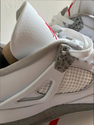 Jordan 4 Retro White Oreo Talla 42