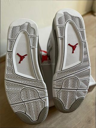 Jordan 4 Retro White Oreo Talla 42