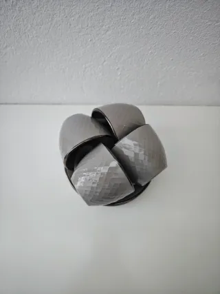 Conjunto 4 Chávenas Cerâmica Vintage Cinza