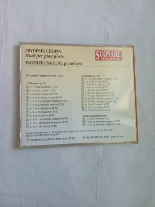 CD Chopin Maurizio Baglini Pianoforte