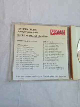 CD Chopin Maurizio Baglini Pianoforte