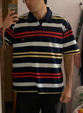 Polo Paul & Shark Rayas Multicolor Talla XL