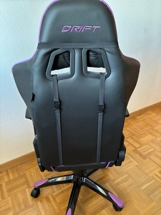 Silla Gaming Drift Negra y Morada.