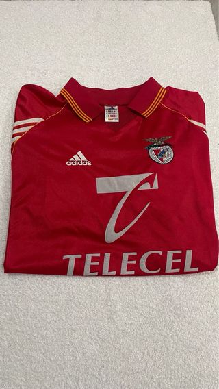 Camisola SL Benfica Época 1997/98  Adidas Telecel