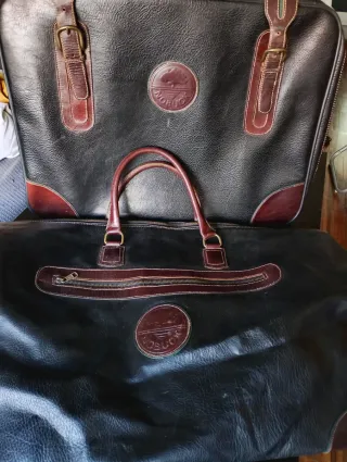 Juego de maletas de piel Nobuk