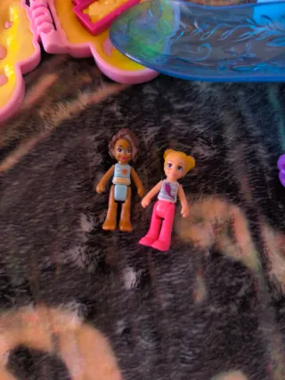 Polly Pocket Cavallo di Troia con bambole