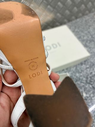 Zapatos de tacón Lodi blancos talla 36