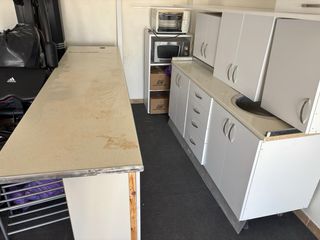 Muebles de cocina blancos de madera