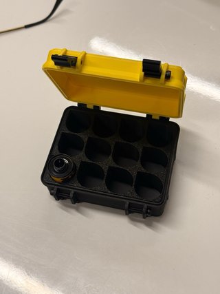 Estuche rígido Kodak para 12 carretes de 35mm