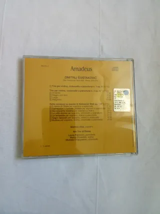 CD Shostakovich: Trii per violino, violoncello e p