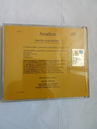 CD Shostakovich: Trii per violino, violoncello e p