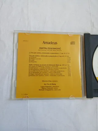 CD Shostakovich: Trii per violino, violoncello e p