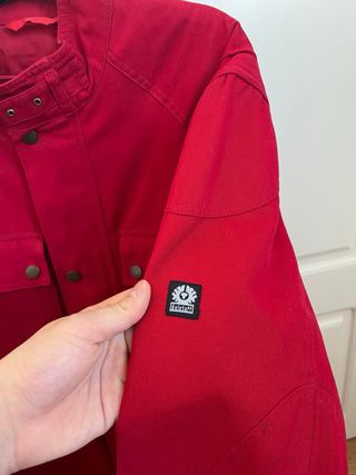 Abrigo Belstaff Rojo