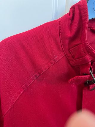 Abrigo Belstaff Rojo