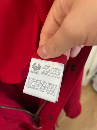 Abrigo Belstaff Rojo