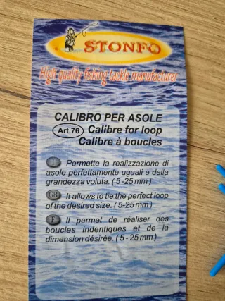 Calibro per asole Stonfo e Preston