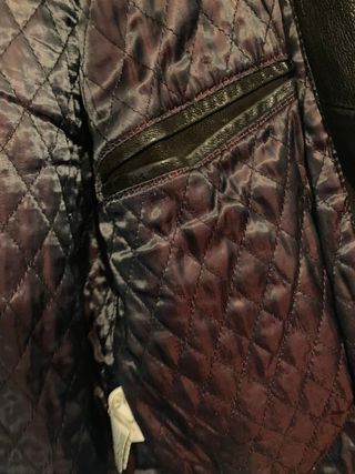 Cazadora Piel Cordero 100% Estilo motero