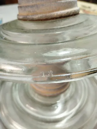 Lotto di 2 Tazze Antiche in Vetro